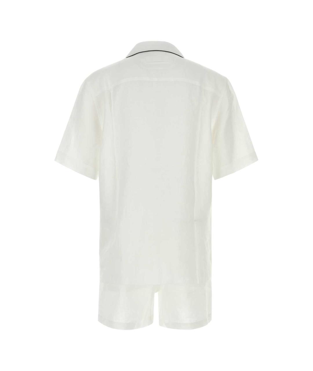 ZEGNA Белый льняной джемпер / свитер, фото 2