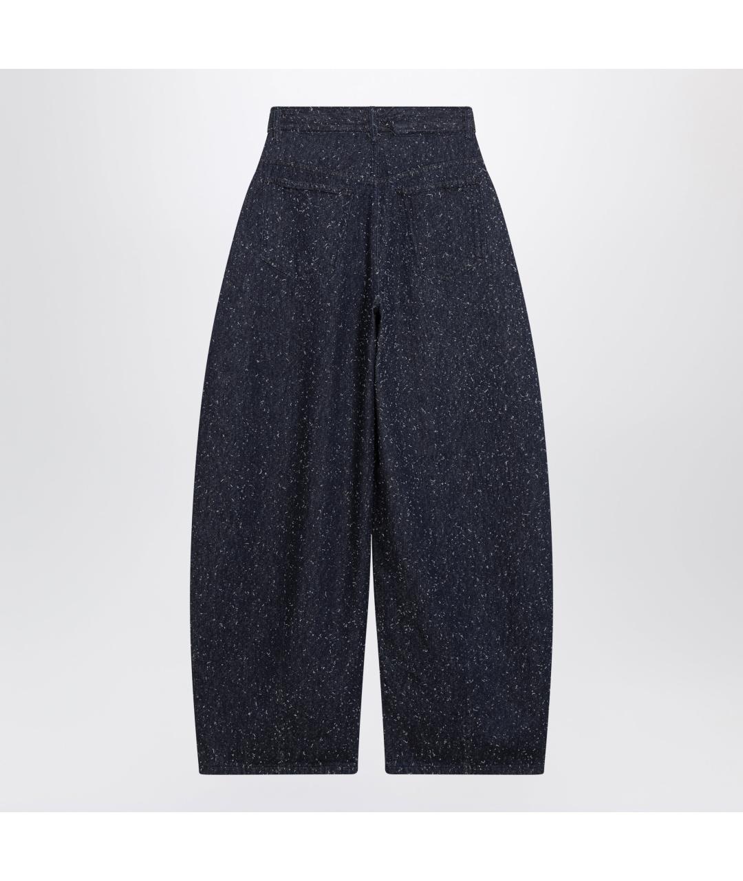 JACQUEMUS Синие хлопковые прямые джинсы, фото 3