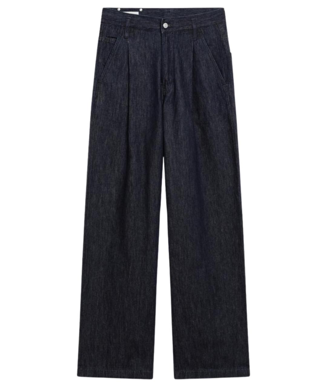 DRIES VAN NOTEN Синие повседневные брюки, фото 1