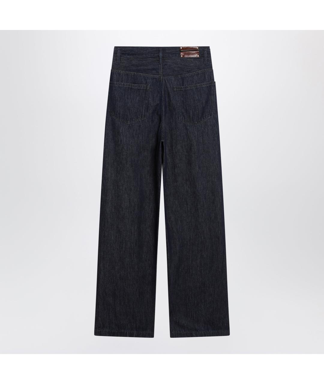 DRIES VAN NOTEN Синие повседневные брюки, фото 3