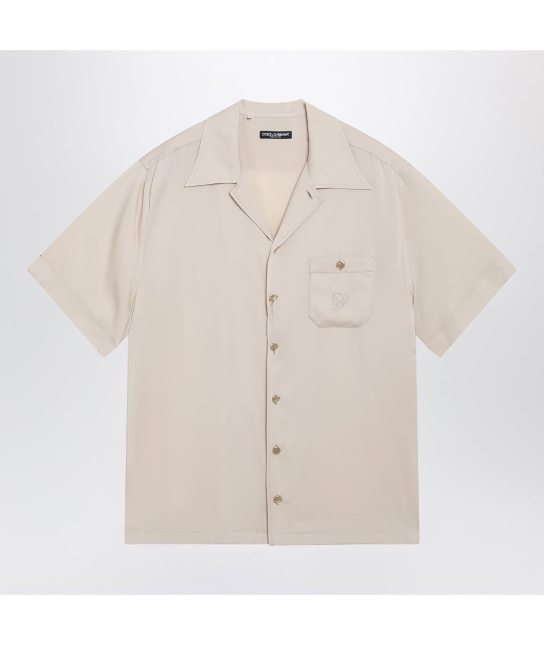 DOLCE&GABBANA Шелковая кэжуал рубашка, фото 3
