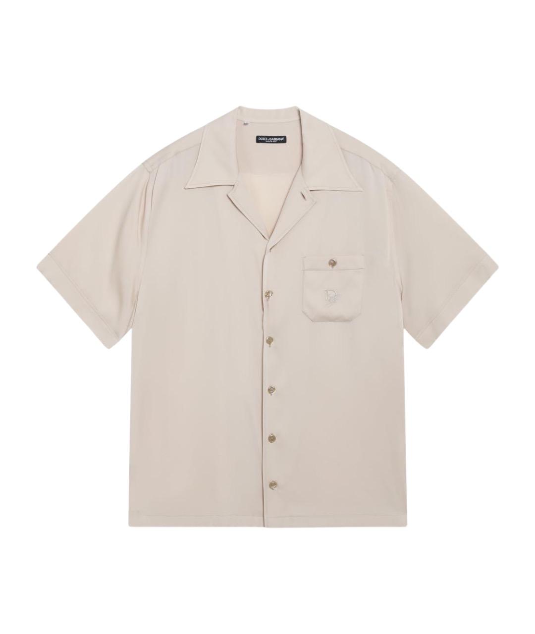 DOLCE&GABBANA Шелковая кэжуал рубашка, фото 1