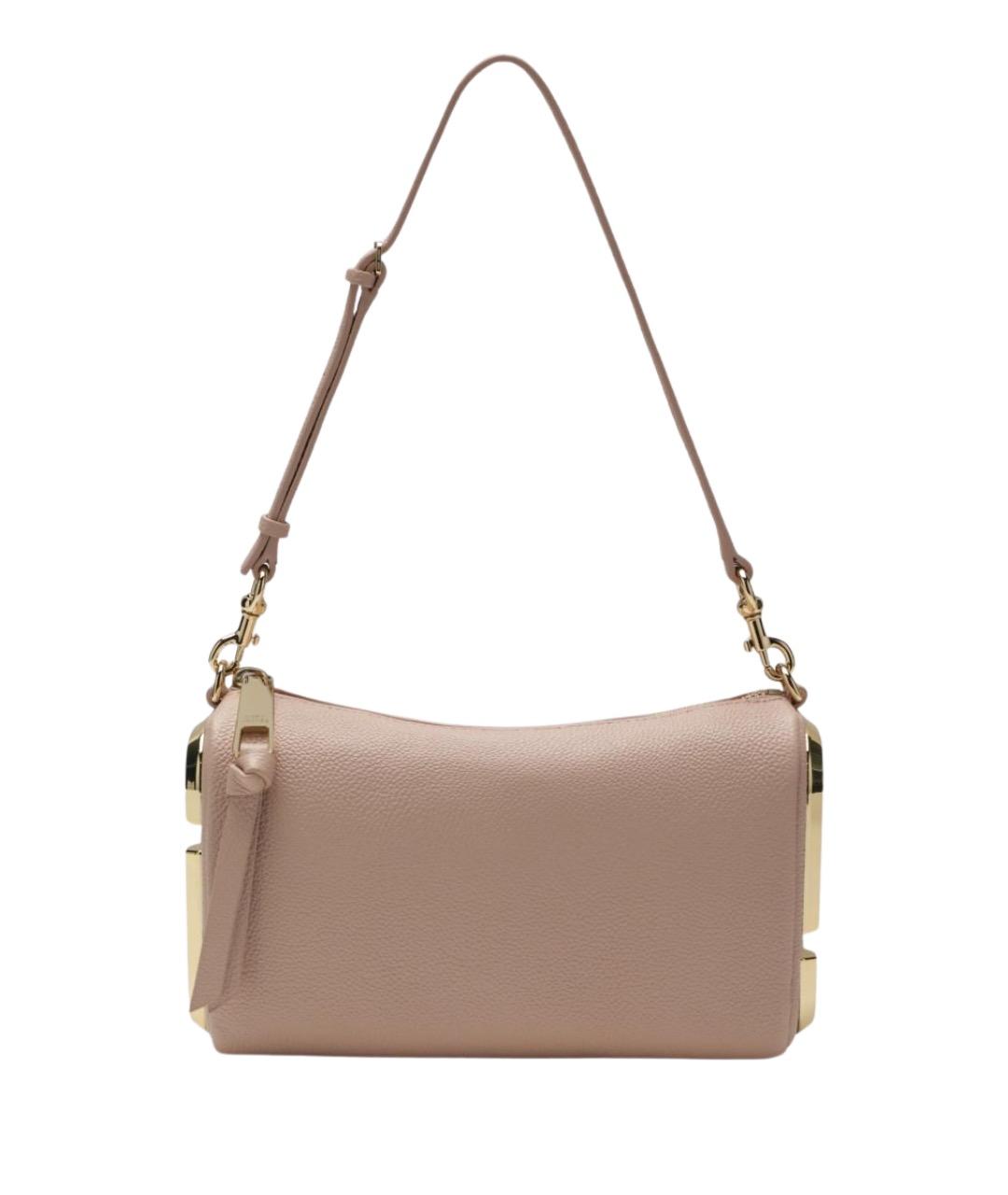MARC JACOBS Розовая кожаная сумка через плечо, фото 1