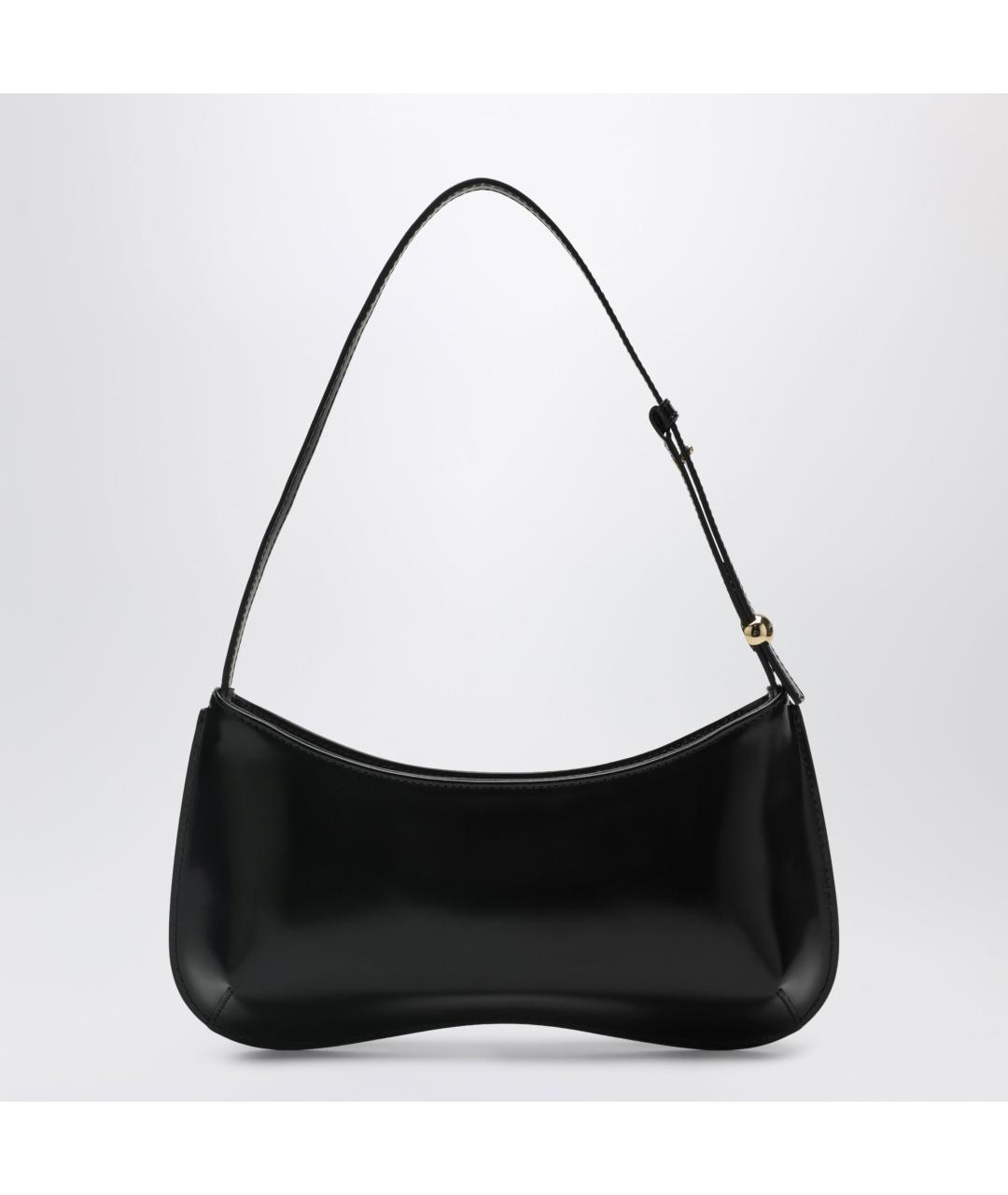 JACQUEMUS Черная сумка с короткими ручками, фото 2