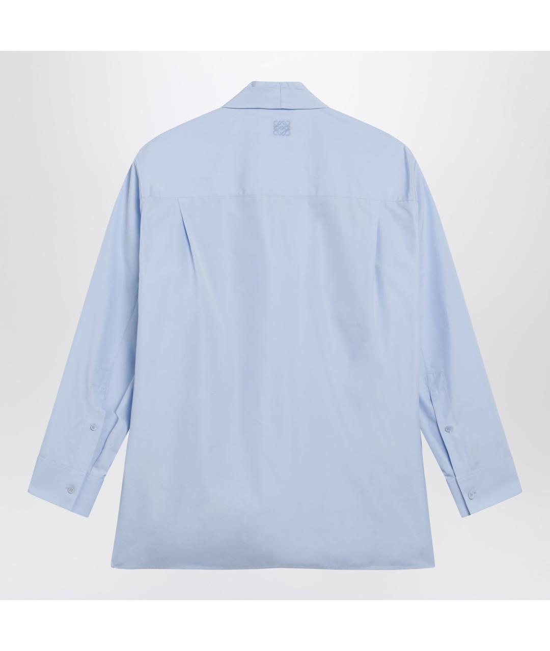 LOEWE Синяя хлопковая рубашка, фото 2