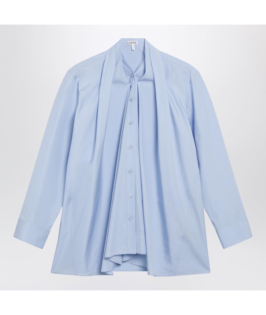 LOEWE Синяя хлопковая рубашка, фото 3