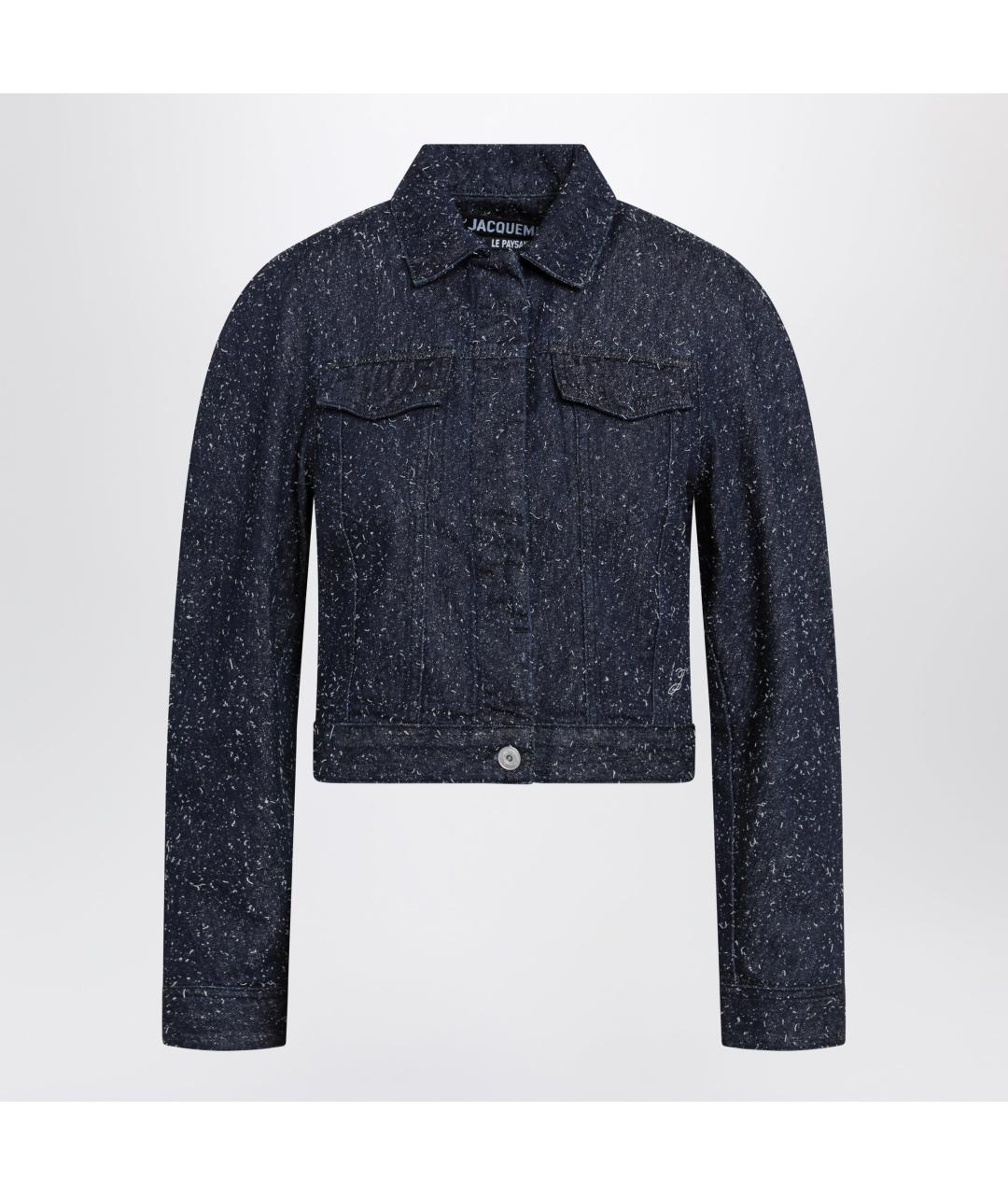 JACQUEMUS Синяя хлопковая куртка, фото 3