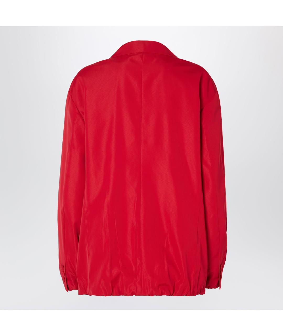 FENDI Красный вискозный жакет/пиджак, фото 2
