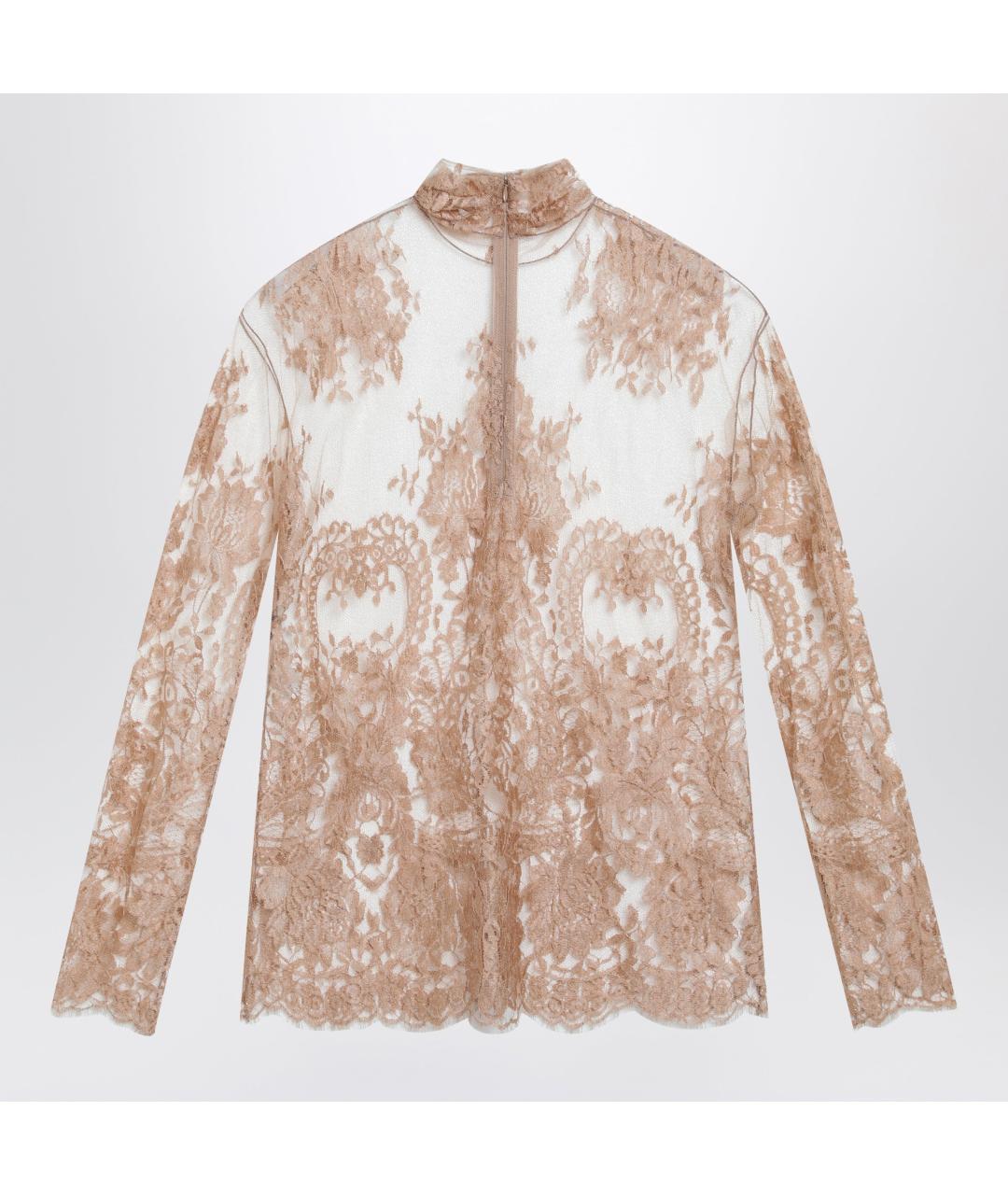 DOLCE&GABBANA Розовая вискозная блузы, фото 2