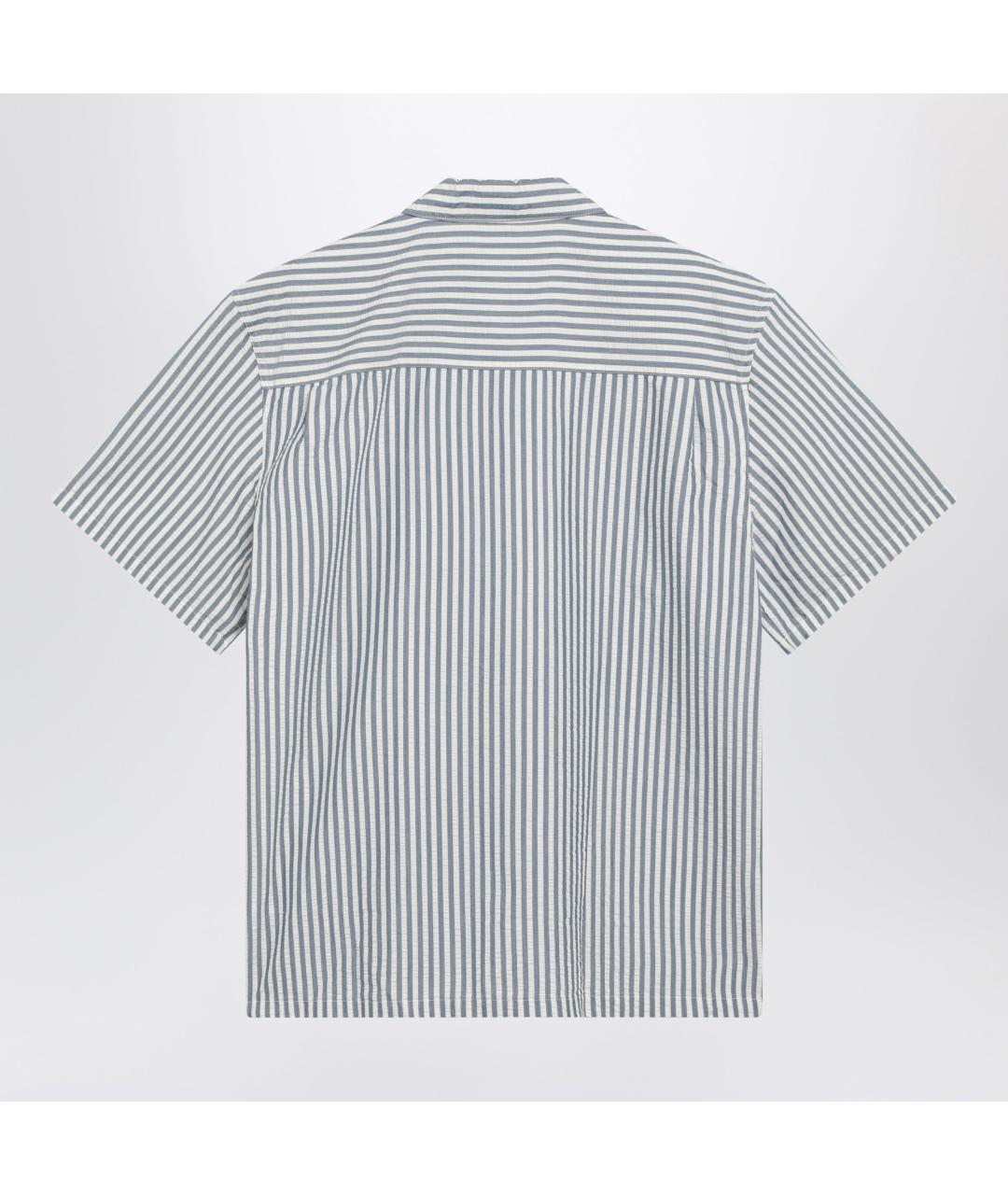 CARHARTT WIP Синяя хлопковая кэжуал рубашка, фото 2