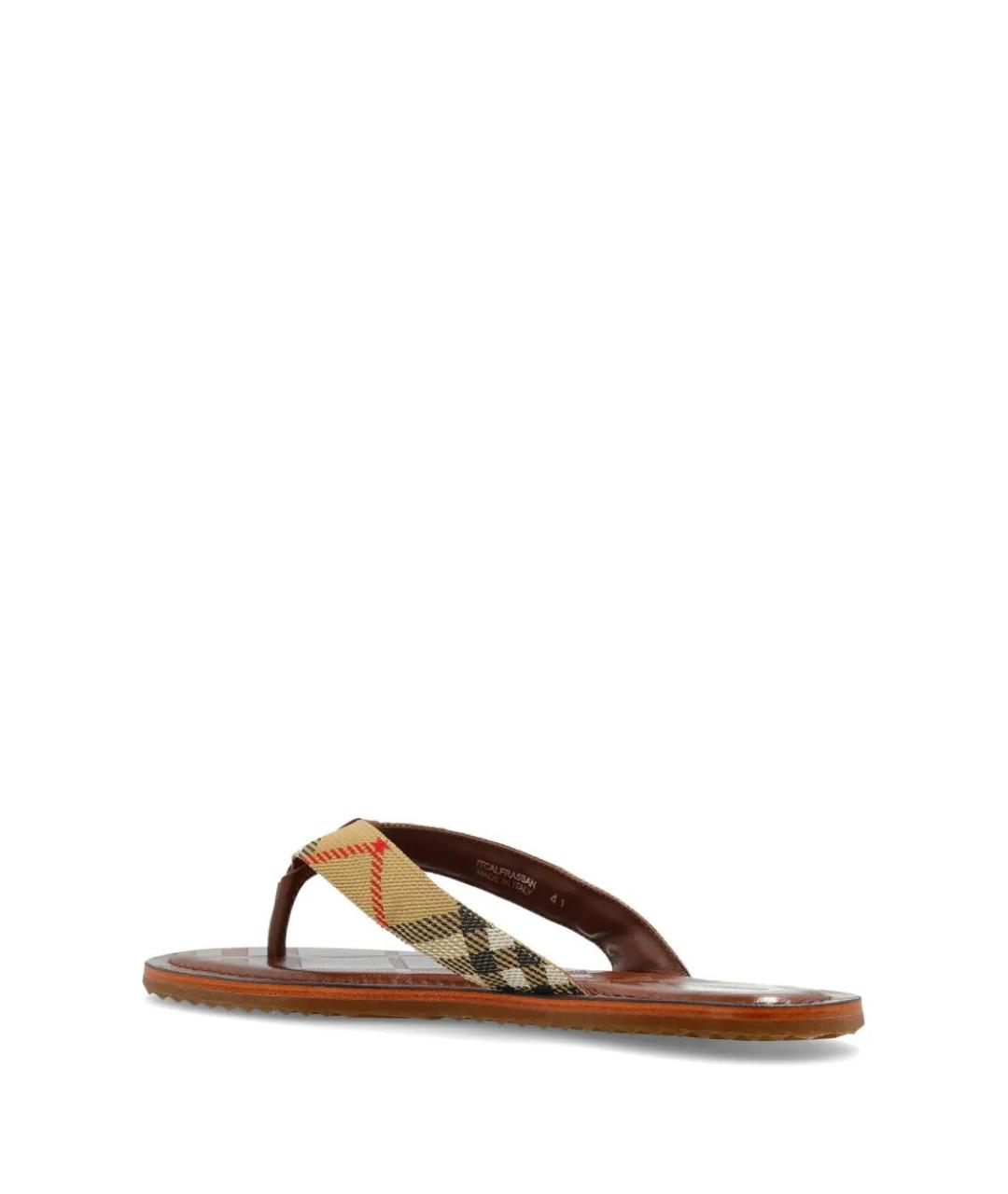 BURBERRY Шлепанцы, фото 3