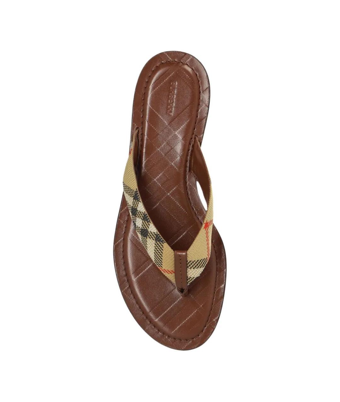 BURBERRY Шлепанцы, фото 4