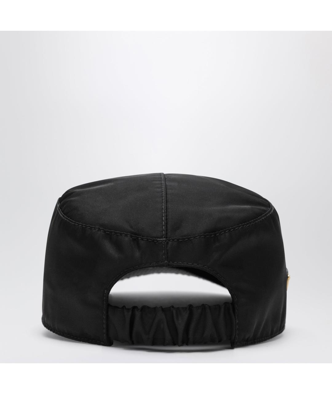PRADA Черная кепка, фото 2