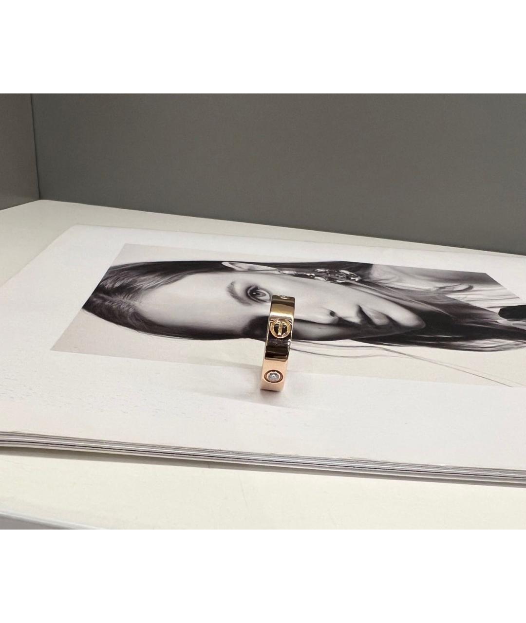 CARTIER Золотое кольцо из розового золота, фото 5