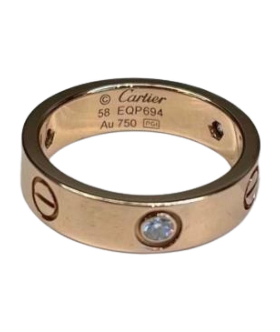 CARTIER Золотое кольцо из розового золота, фото 1
