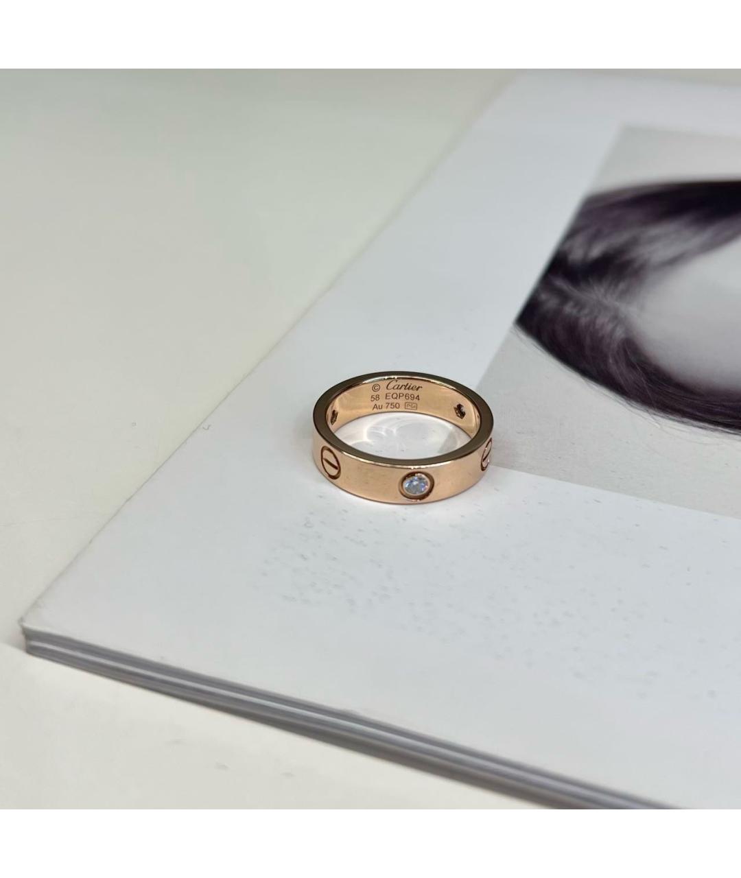 CARTIER Золотое кольцо из розового золота, фото 7