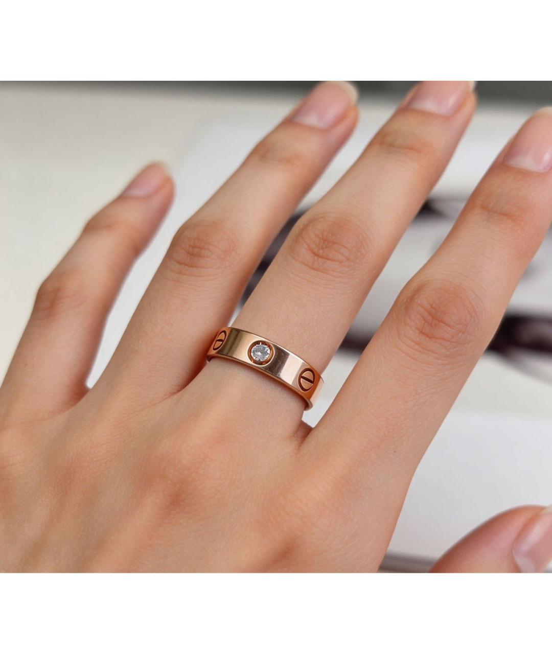 CARTIER Золотое кольцо из розового золота, фото 6