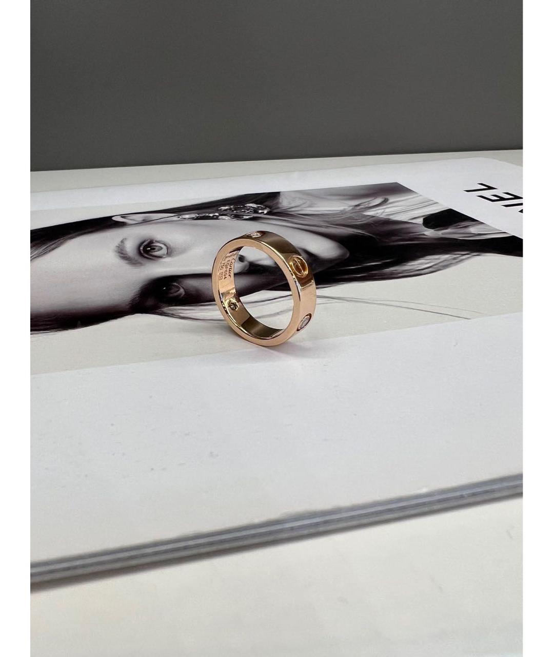 CARTIER Золотое кольцо из розового золота, фото 4