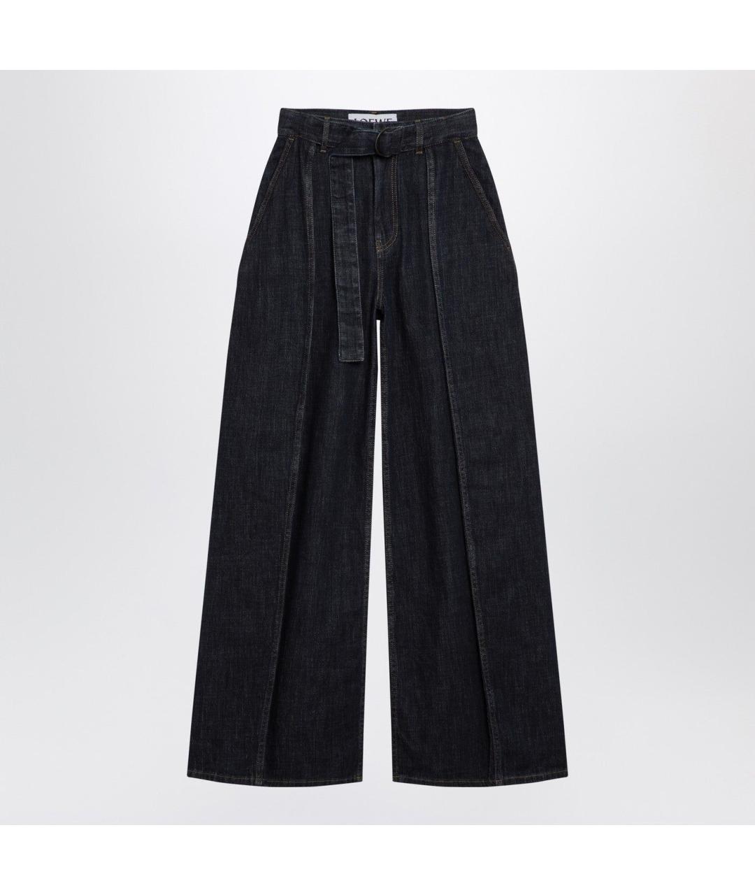LOEWE Синие прямые джинсы, фото 3