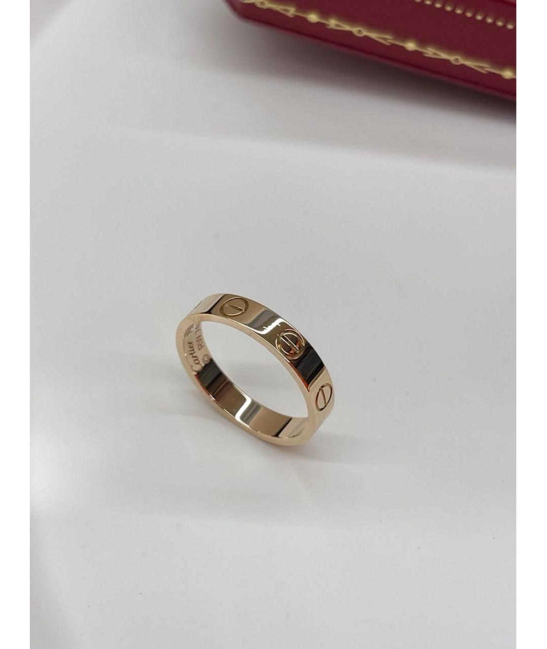 CARTIER Золотое кольцо из розового золота, фото 5