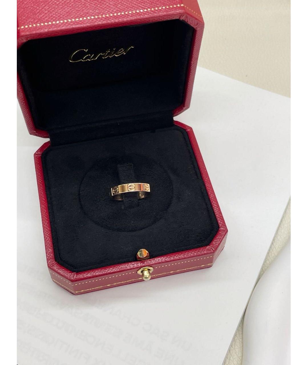 CARTIER Золотое кольцо из розового золота, фото 2