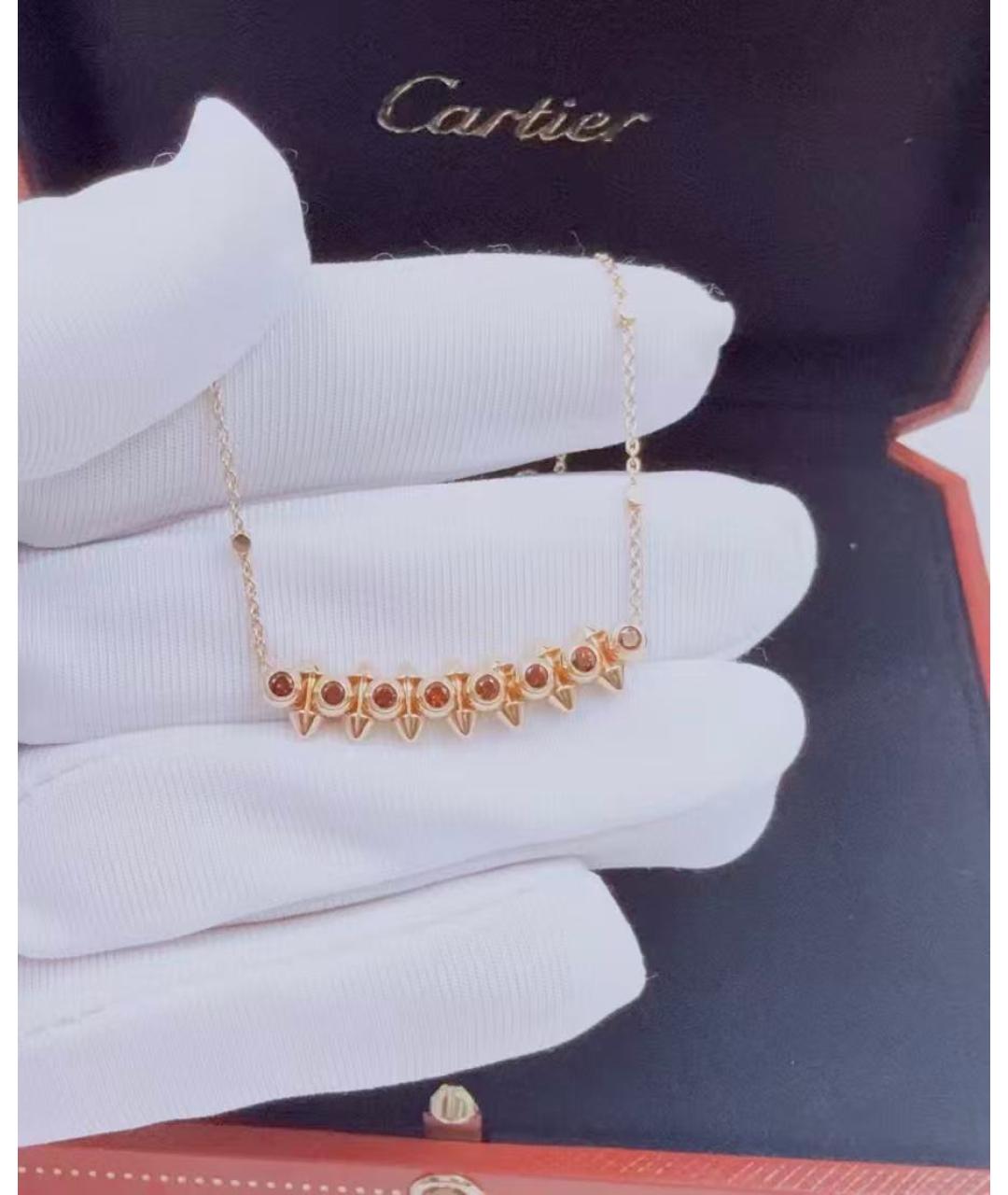 CARTIER Золотое колье из розового золота, фото 3