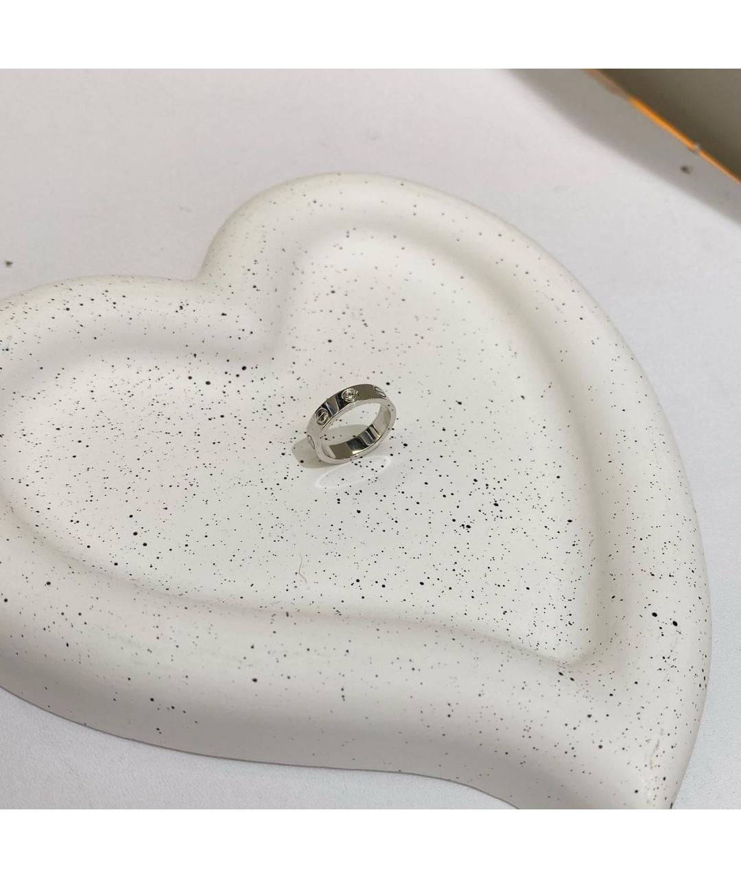 CARTIER Серебряное кольцо из белого золота, фото 4