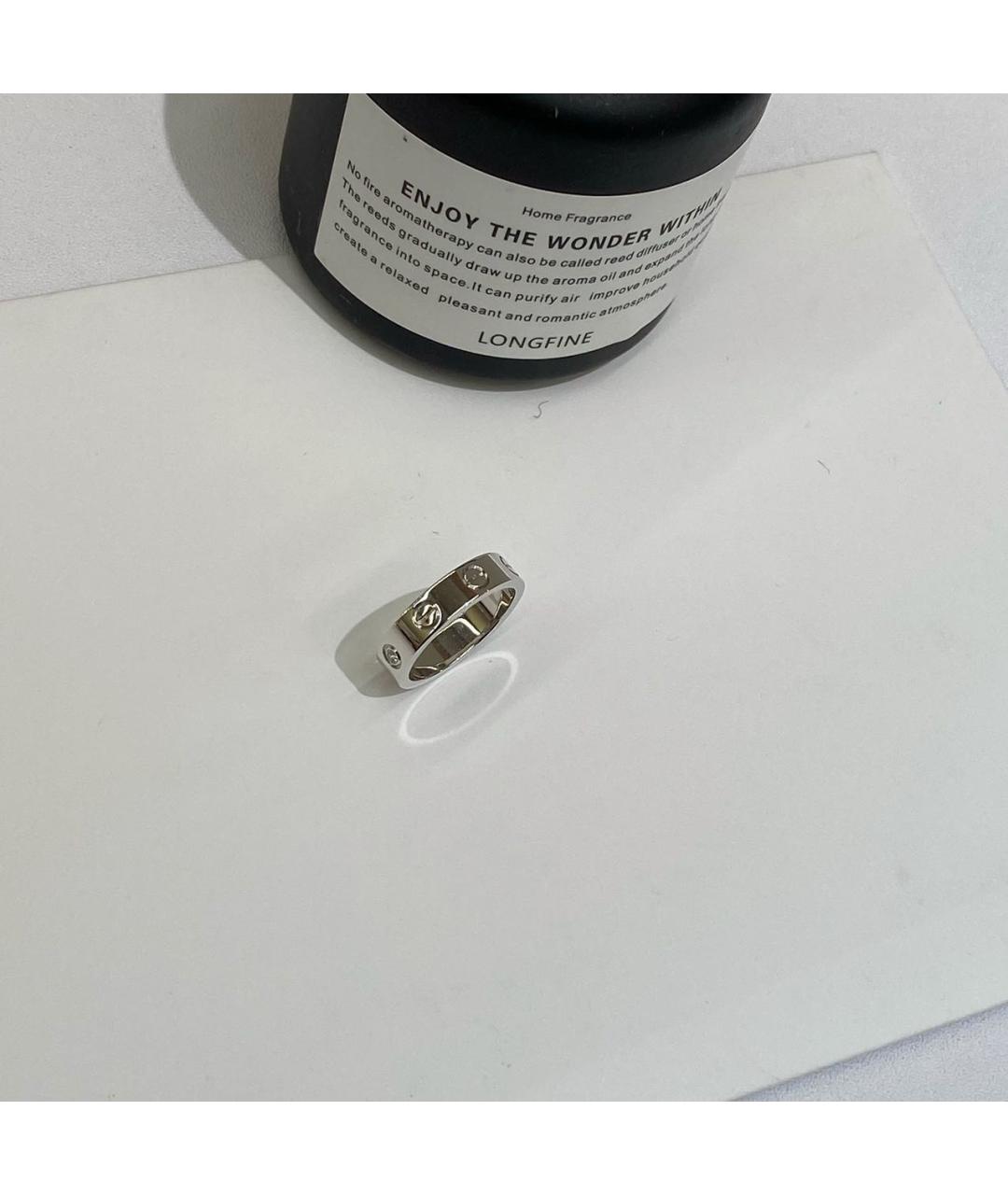 CARTIER Серебряное кольцо из белого золота, фото 2