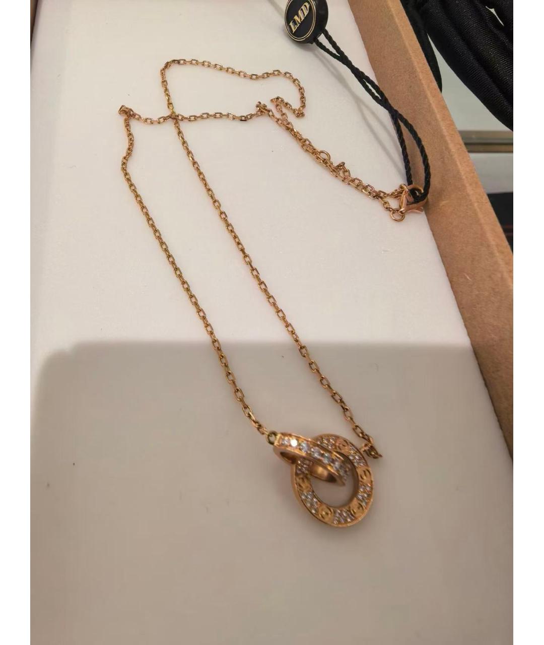 CARTIER Золотое колье из розового золота, фото 2