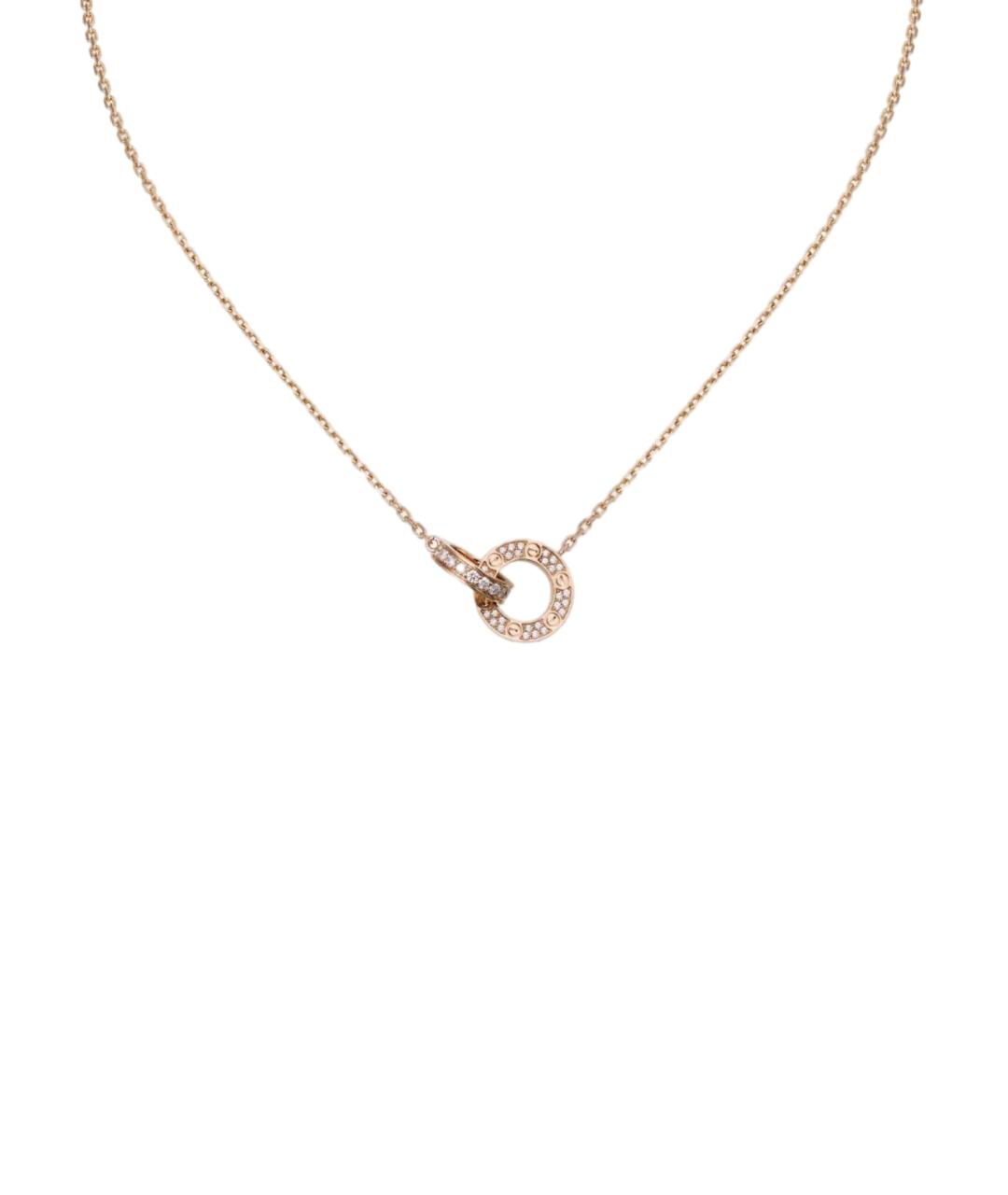 CARTIER Золотое колье из розового золота, фото 5