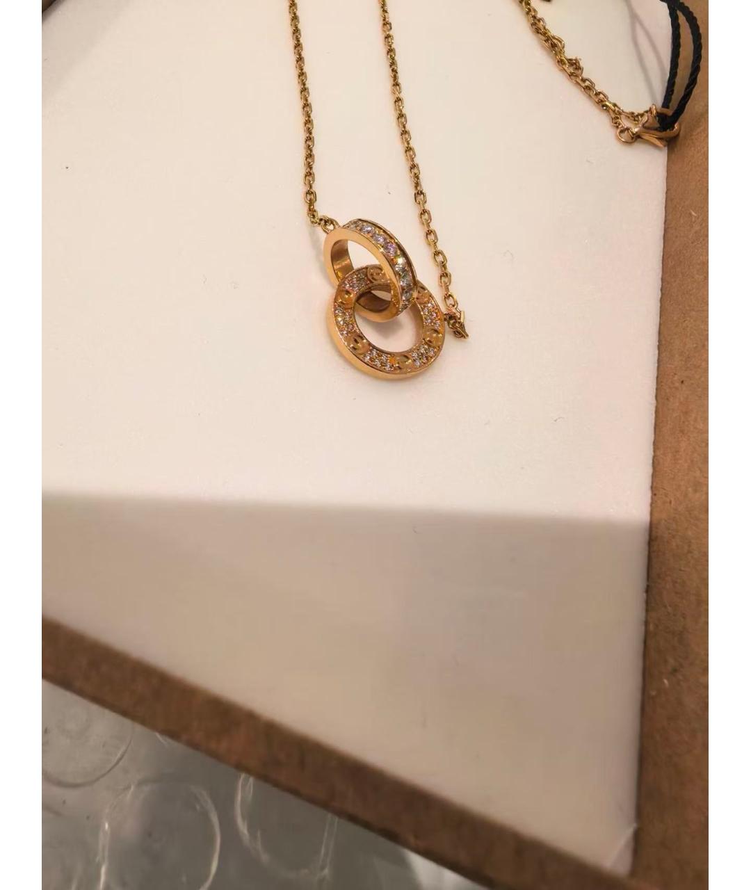 CARTIER Золотое колье из розового золота, фото 3