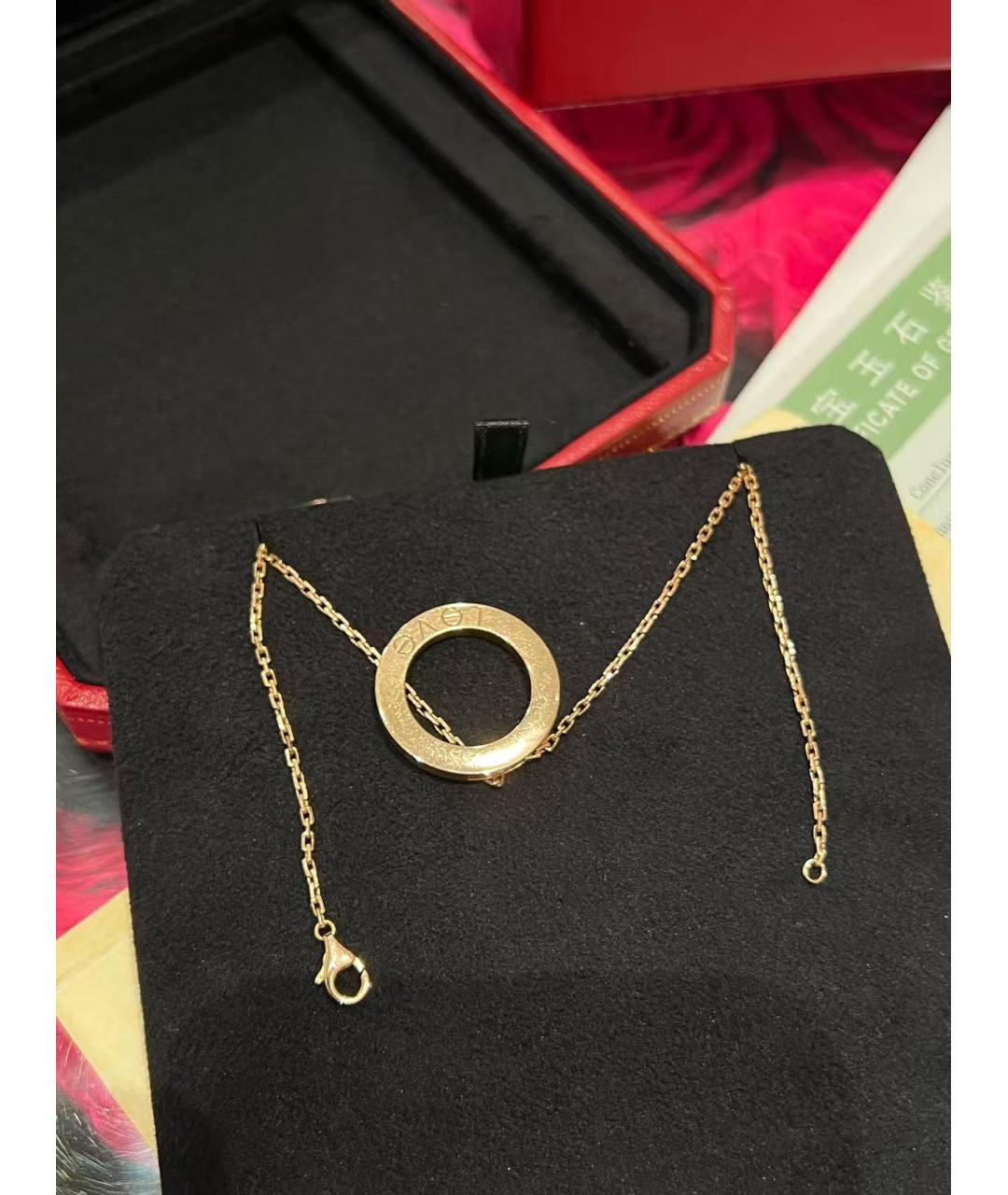 CARTIER Золотое колье из розового золота, фото 4