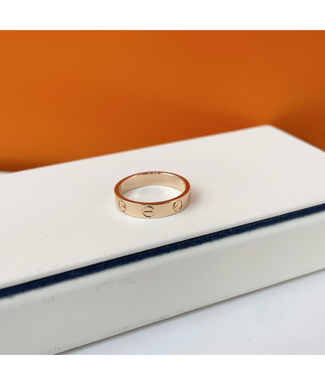 CARTIER Золотое кольцо из розового золота, фото 7