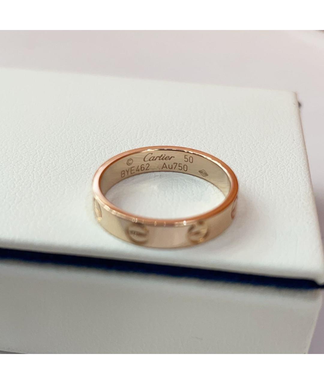 CARTIER Золотое кольцо из розового золота, фото 4