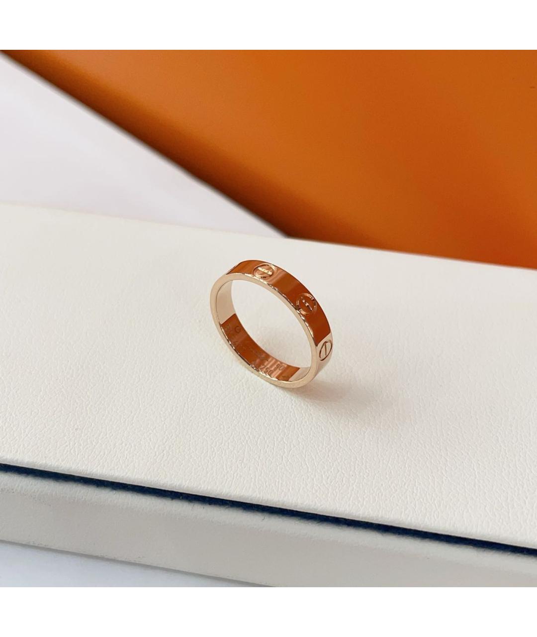 CARTIER Золотое кольцо из розового золота, фото 3