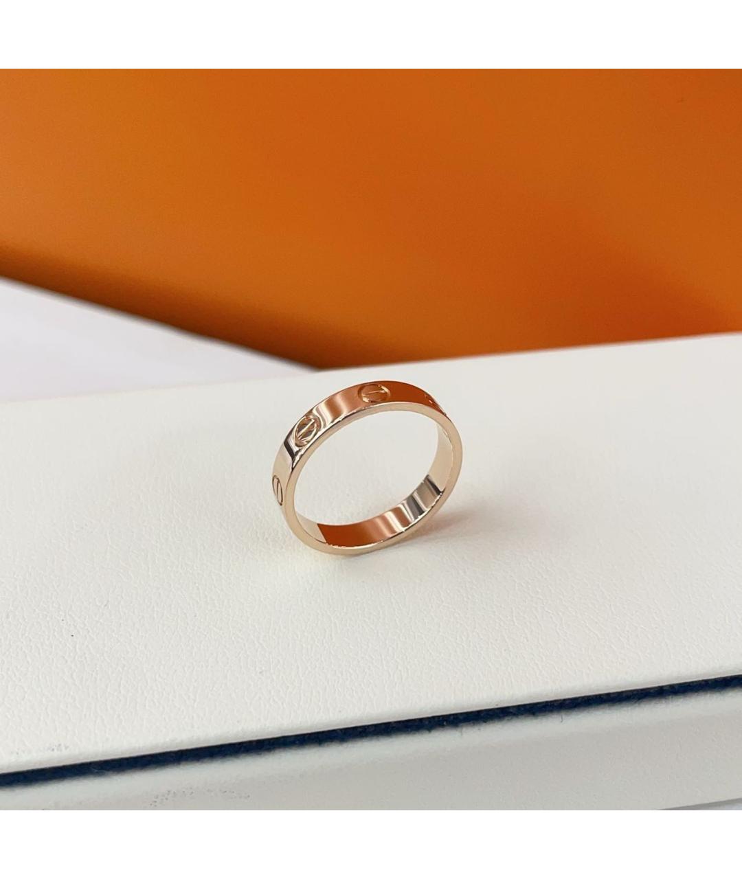 CARTIER Золотое кольцо из розового золота, фото 2