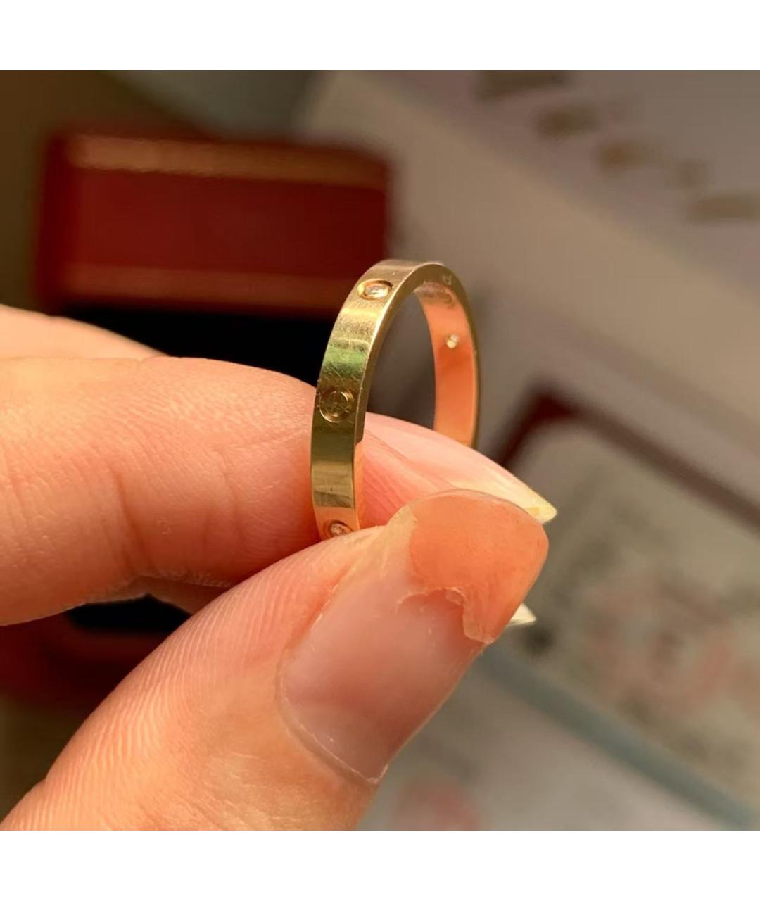 CARTIER Золотое кольцо из розового золота, фото 2