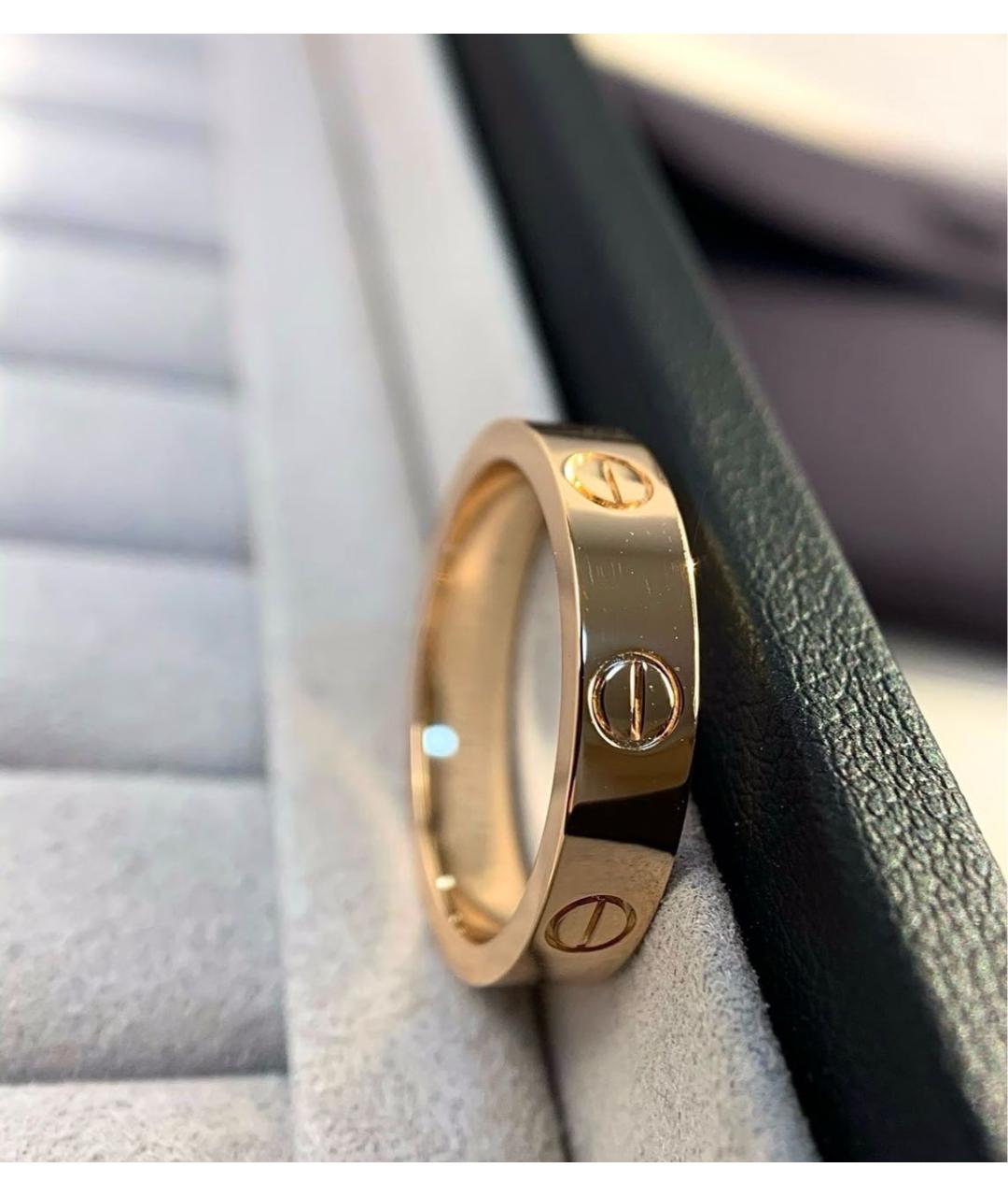 CARTIER Золотое кольцо из розового золота, фото 5