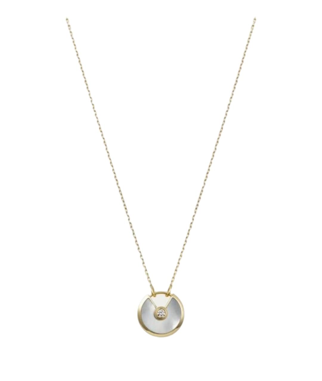 CARTIER Золотое колье из желтого золота, фото 1