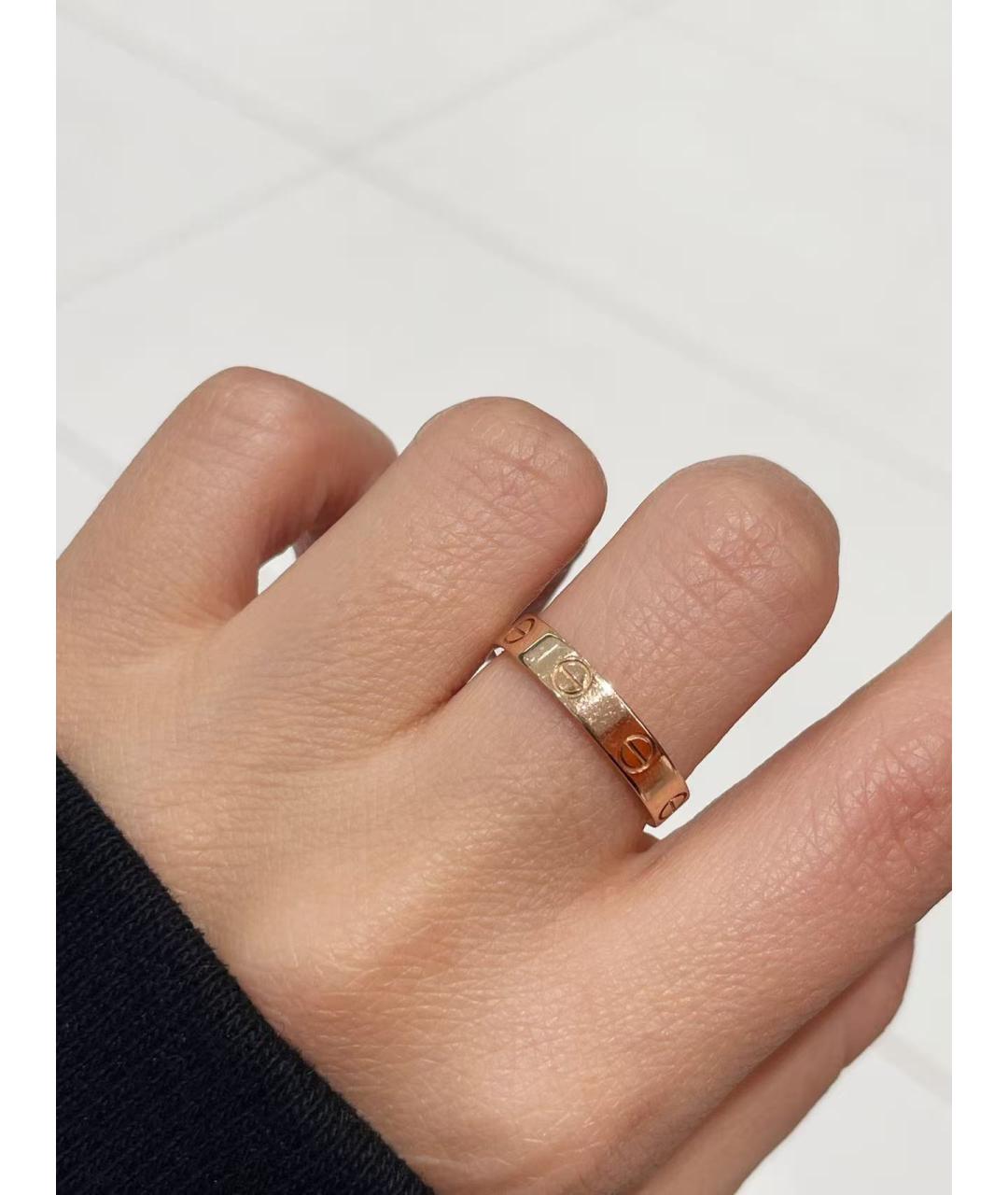 CARTIER Золотое кольцо из розового золота, фото 5