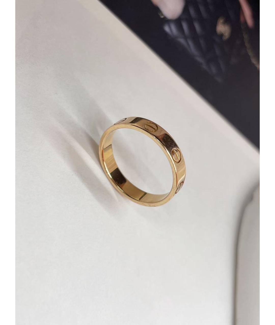 CARTIER Золотое кольцо из розового золота, фото 3