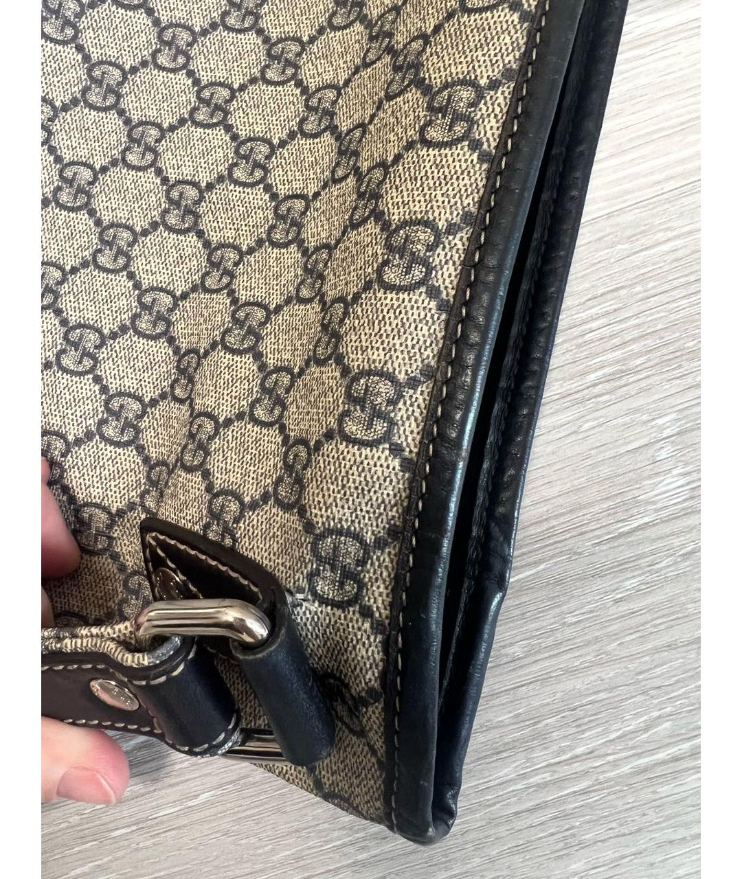 GUCCI Серая сумка через плечо, фото 8