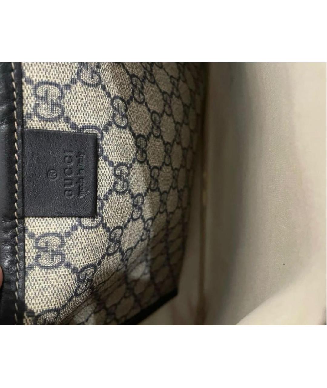 GUCCI Серая сумка через плечо, фото 5