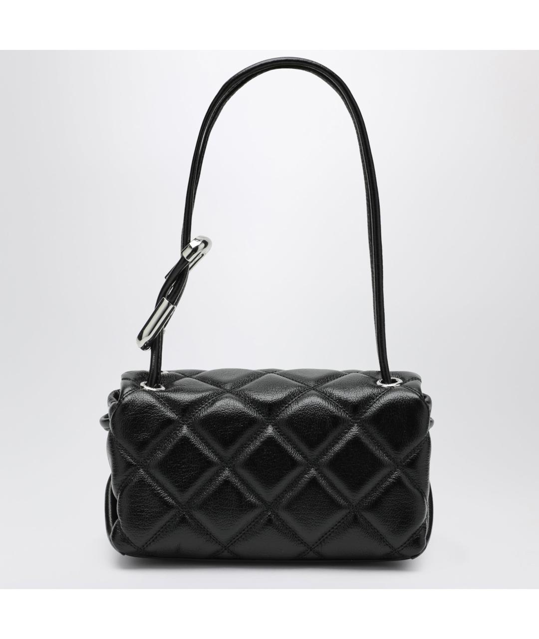 MARC JACOBS Черная кожаная сумка через плечо, фото 2