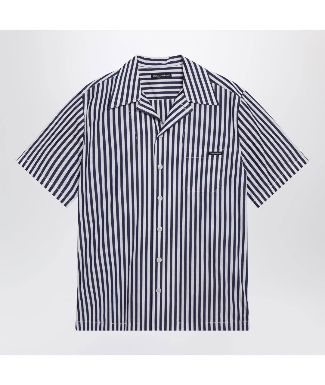 DOLCE&GABBANA Мульти хлопковая кэжуал рубашка, фото 3