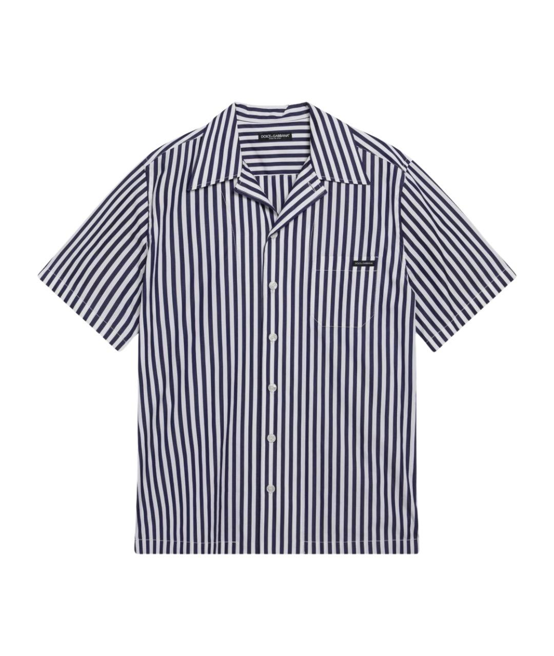 DOLCE&GABBANA Мульти хлопковая кэжуал рубашка, фото 1