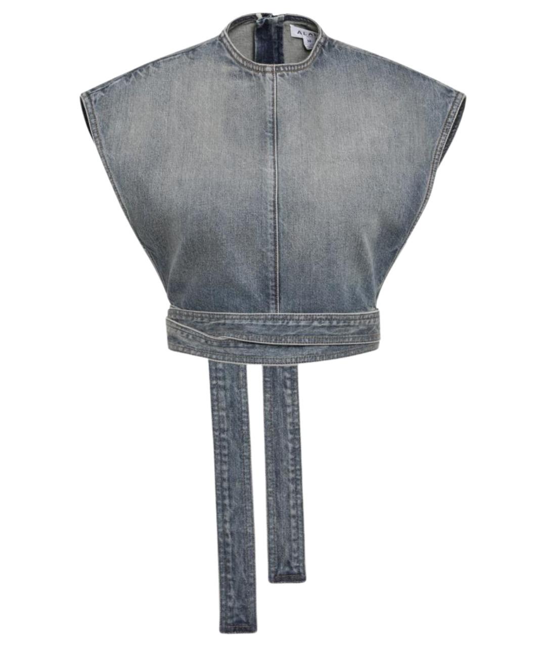 ALAIA Синяя футболка, фото 1