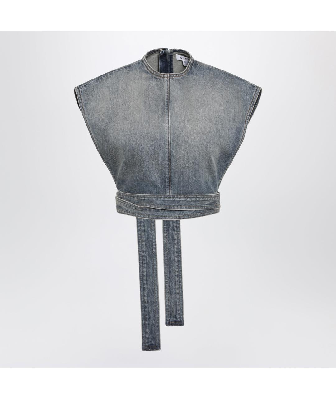 ALAIA Синяя футболка, фото 2