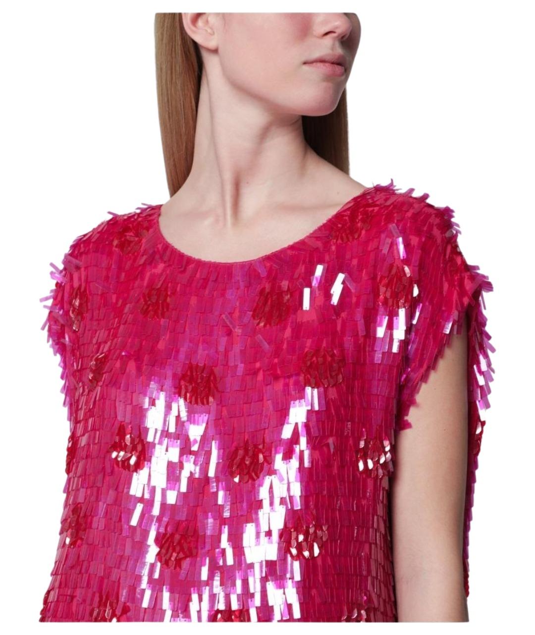 DRIES VAN NOTEN Розовая футболка, фото 2