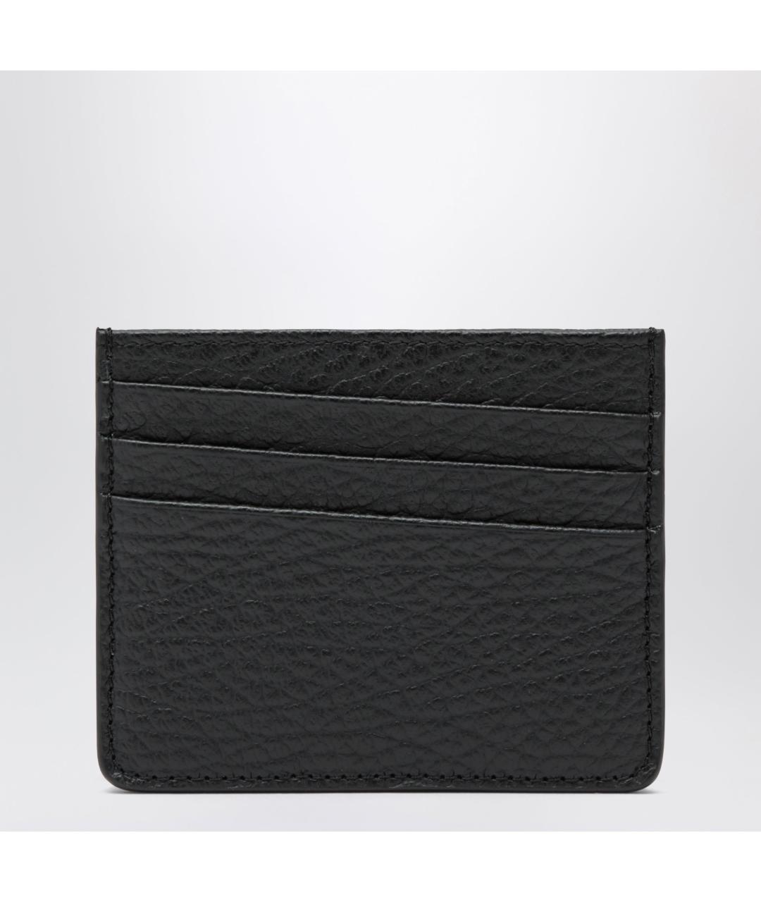 MAISON MARGIELA Черный кожаный кардхолдер, фото 2